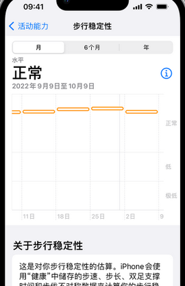 宜章iPhone手机维修如何在iPhone开启'步行稳定性通知'