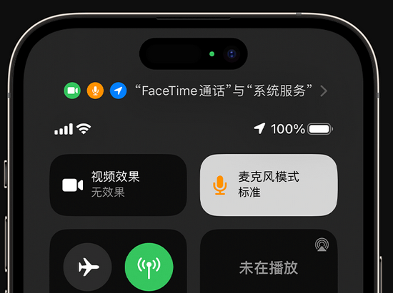 宜章苹果授权维修网点分享iPhone在通话时让你的声音更清晰 